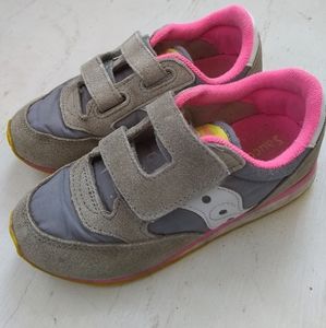 Saucony Girls Baby Jazz HL size 11 (Wide!)
